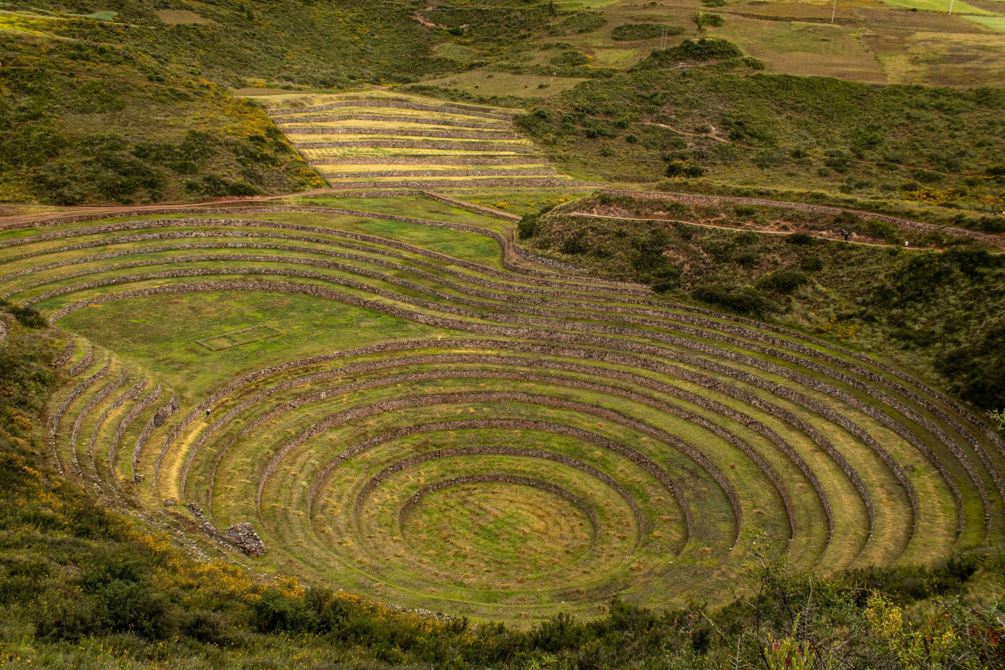 Maras Moray en cuatrimoto durante el recorrido privado por el Valle Sagrado